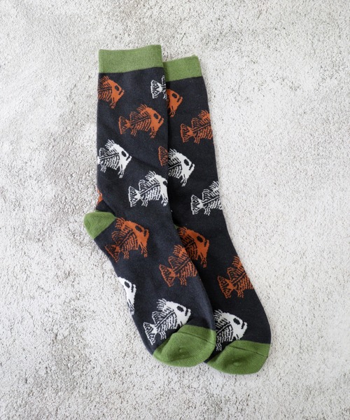 emesuelee（エメスーリー）の「バリエーションユニークソックス 動物 ストリート 可愛い（ソックス/靴下・レディース・スカイブルー/ネイビー/ブルー系4/ブラック系2/ブラック系1/ブルー系3/ブラック系3/ブルー系2/ブルー/ブラック/グリーン/ブラウン/グリーン系/ブラック系4/ブルー系5・フリー）」の16枚目の写真