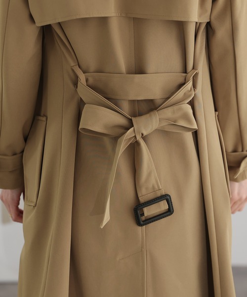 ElegChic(エレグシック)の「トレンチコート(トレンチコート・レディース・ベージュ/キャメル・L/M)」の17枚目の写真