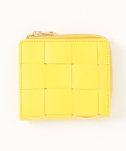 KOBE LETTUCE（コウベレタス）の「イントレチャートミニウォレット（財布・レディース・ラベンダー/ホワイト/ブラック/グリーン/シルバー/キャメル/イエロー・FREE）」の5枚目の写真