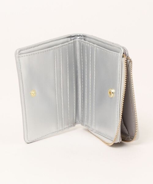 KOBE LETTUCE（コウベレタス）の「イントレチャートミニウォレット（財布・レディース・ラベンダー/ホワイト/ブラック/グリーン/シルバー/キャメル/イエロー・FREE）」の13枚目の写真