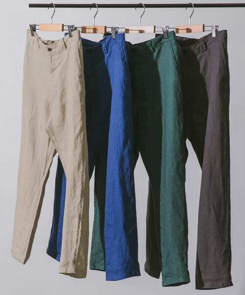 URBAN RESEARCH DOORS（アーバンリサーチドアーズ）の「リネンイージーパンツ（その他パンツ・メンズ・ホワイト系その他/ブルー/チャコールグレー/グリーン・X-LARGE/SMALL/LARGE/MEDIUM）」の21枚目の写真
