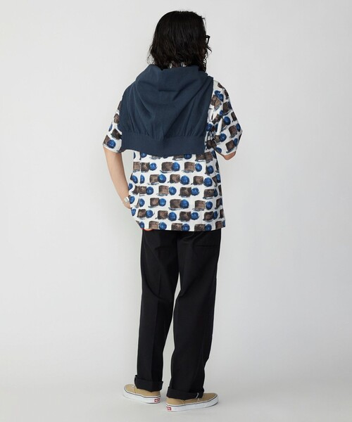 SHIPS（シップス）の「SHIPS: Reflax(R) 80'sプリント ドライタッチ オープンカラー シャツ（シャツ/ブラウス・メンズ・ベージュ/イエロー/グリーン・SMALL/MEDIUM/LARGE/X-LARGE）」の10枚目の写真