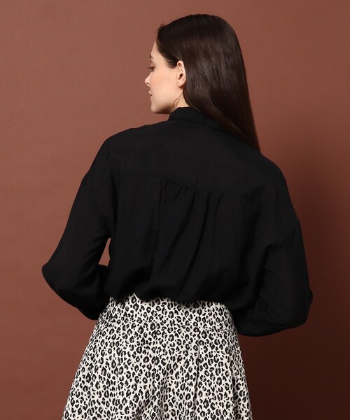 DRESSTERIOR（ドレステリア）の「◆【2WAY】ボウタイブラウス（シャツ/ブラウス・レディース・ホワイト系/ライトオレンジ系/ブラック・34/38/36）」の19枚目の写真