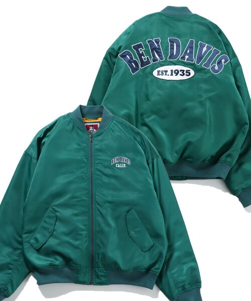 BEN DAVIS ベンデイビス スカジャン MA-1 リバーシブル 刺繍 別珍 楽天市場】BEN DAVIS ベンデイビス スカジャン MA-1