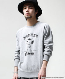 NUMBER (N)INE | 【ZOZO限定展開中】NUMBER (N)INE(ナンバーナイン)/ x PEANUTS EMBLEM SWEAT(スウェット)