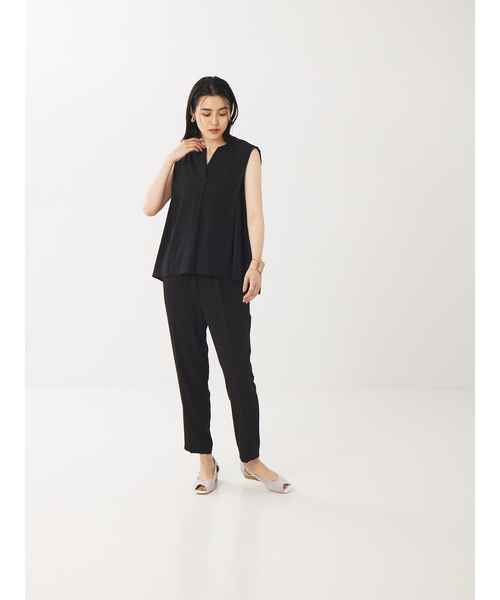 abahouse mavie（アバハウスマヴィ）の「ドライタッチPT（その他パンツ・レディース・ブラック/グレイッシュベージュ・38/36）」の11枚目の写真