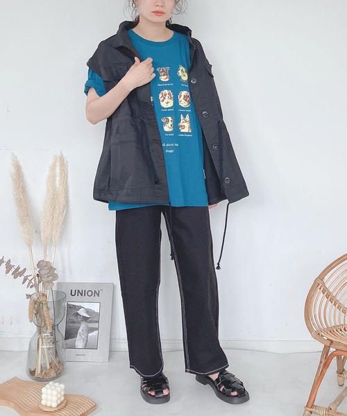 AS KNOW AS plus（アズノゥアズプラス）の「○M-65 ミリタリーベスト