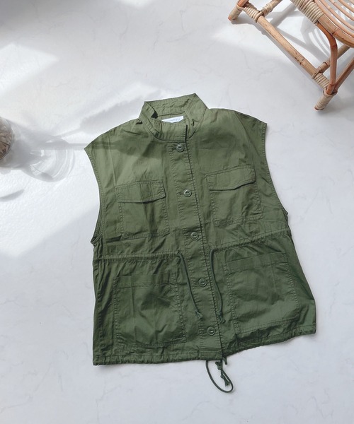 AS KNOW AS plus（アズノゥアズプラス）の「○M-65 ミリタリーベスト