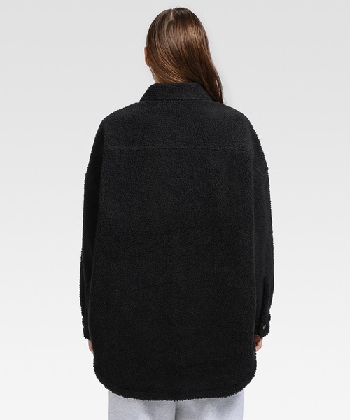 tommy jeans（トミー ジーンズ）の「シェルパオーバーサイズジャケット（ブルゾン・レディース・ブラック/グリーン/ベージュ・X-SMALL/MEDIUM/LARGE/SMALL）」の7枚目の写真