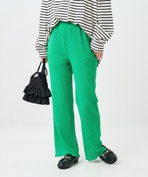 フラワーストレッチパンツ