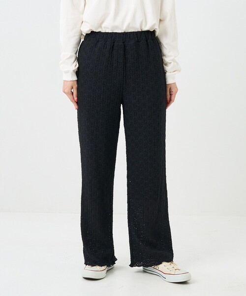 FREAK'S STORE（フリークスストア）の「フラワーストレッチパンツ（その他パンツ・レディース・グリーン/ブラウン/チャコールグレー/ブラック・ﾌﾘ-）」の20枚目の写真