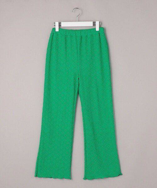 FREAK'S STORE（フリークスストア）の「フラワーストレッチパンツ（その他パンツ・レディース・グリーン/ブラウン/チャコールグレー/ブラック・ﾌﾘ-）」の12枚目の写真