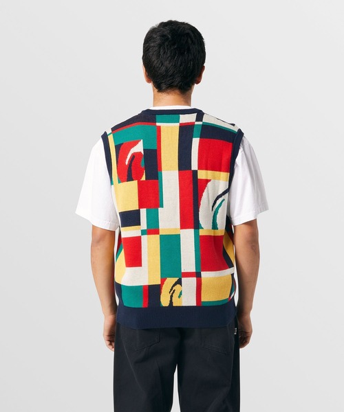 HUF（ハフ）の「SLOANE SWEATER VEST / HUF ニットベスト