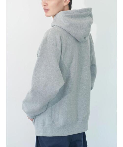 koe（コエ）の「ウルトラヘビーウエイトパーカー（パーカー・メンズ・ライトグレー/ホワイト/ブラック・S/M/L）」の6枚目の写真