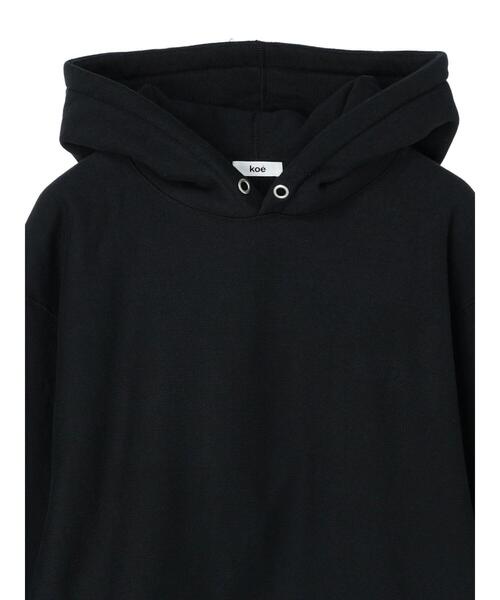 koe（コエ）の「ウルトラヘビーウエイトパーカー（パーカー・メンズ・ライトグレー/ホワイト/ブラック・S/M/L）」の18枚目の写真