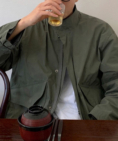 ビッグシルエットミリタリーアウター