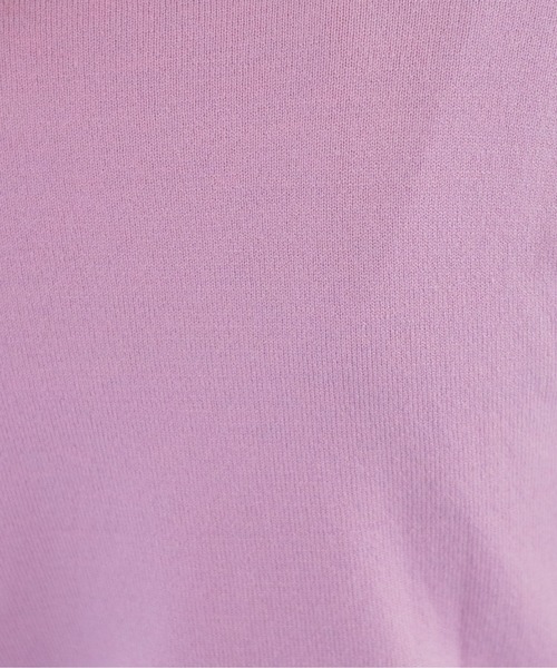 ANGIE（アンジー）の「タートルネックニット（ニット/セーター・レディース・ブラック/パープル/ライム/オレンジ/グリーン/アイボリー/ホワイト系その他/杢グレー/ライトベージュ/ライトパープル/グリーン系その他・MEDIUM/LARGE）」の17枚目の写真