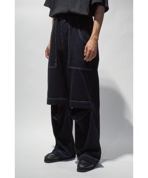 Badhiya BDU pants wool 乱痴気 チェックカーゴパンツ Badhiya BDU pants wool 乱痴気 チェックカーゴパンツ