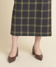 【WEB限定】Vカットプレーン パンプス55●↓↑