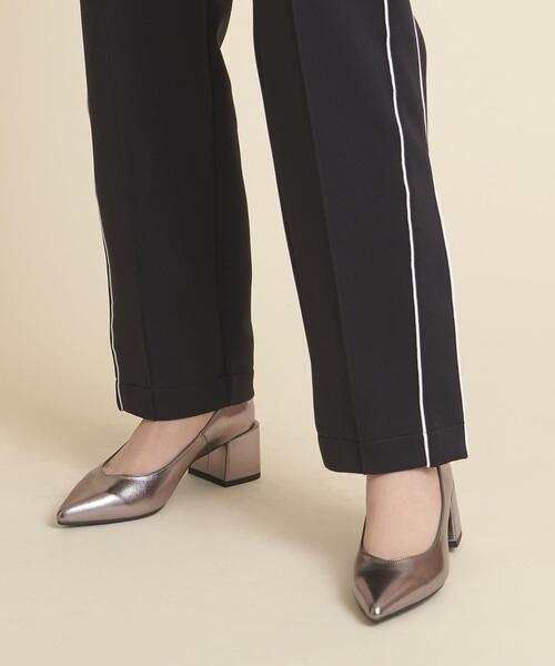 ODETTE E ODILE（オデットエオディール）の「【WEB限定】Vカットプレーン パンプス55●↓↑（パンプス・レディース・ダークブラウン/オレンジ系その他/オリーブ/パープル/その他1/ゴールド/シルバー/ダークグレー/ホワイト/ブラック・24.5cm/22.5cm/25cm/21.5cm/22cm/23.5cm/23cm/24cm）」の8枚目の写真