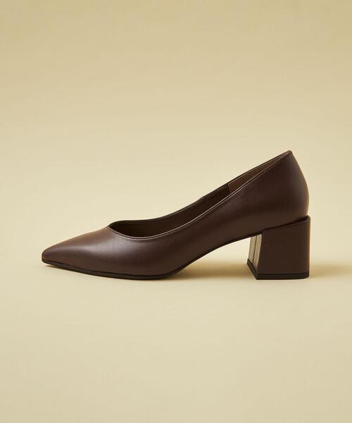 ODETTE E ODILE（オデットエオディール）の「【WEB限定】Vカットプレーン パンプス55●↓↑（パンプス・レディース・ダークブラウン/オレンジ系その他/オリーブ/パープル/その他1/ゴールド/シルバー/ダークグレー/ホワイト/ブラック・24.5cm/22.5cm/25cm/21.5cm/22cm/23.5cm/23cm/24cm）」の14枚目の写真