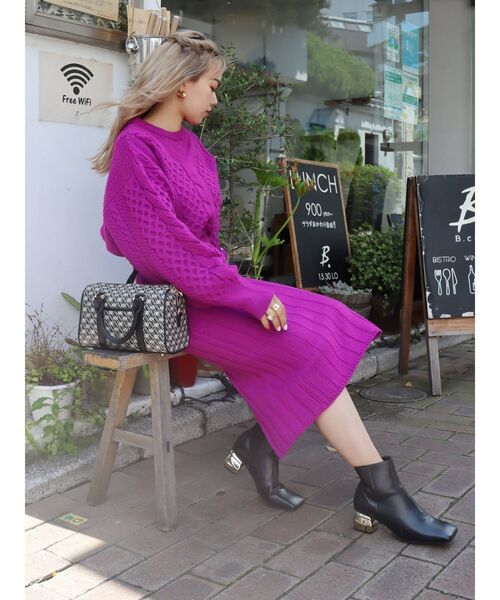 EVRIS（エヴリス）の「デフォームヒールブーツ（ブーツ・レディース・グリーン/ブラック・SMALL/MEDIUM/LARGE）」の16枚目の写真