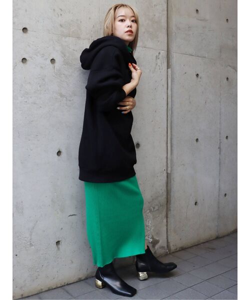 EVRIS（エヴリス）の「デフォームヒールブーツ（ブーツ・レディース・グリーン/ブラック・SMALL/MEDIUM/LARGE）」の18枚目の写真