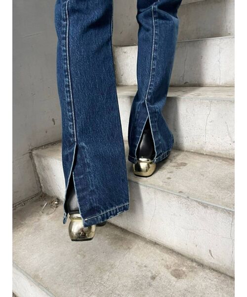 EVRIS（エヴリス）の「デフォームヒールブーツ（ブーツ・レディース・グリーン/ブラック・SMALL/MEDIUM/LARGE）」の19枚目の写真