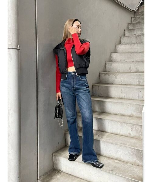 EVRIS（エヴリス）の「デフォームヒールブーツ（ブーツ・レディース・グリーン/ブラック・SMALL/MEDIUM/LARGE）」の20枚目の写真