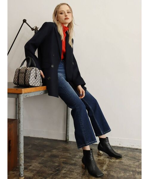 EVRIS（エヴリス）の「デフォームヒールブーツ（ブーツ・レディース・グリーン/ブラック・SMALL/MEDIUM/LARGE）」の21枚目の写真