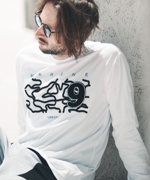 mlt3979-3D Camo Embroidery LS TEE Tシャツ