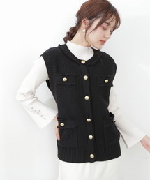 PROPORTION BODY DRESSING | フレアスリーブリブニット / 1212270906(ニット/セーター)