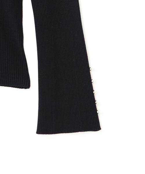 PROPORTION BODY DRESSING（プロポーションボディドレッシング）の「フレアスリーブリブニット / 1212270906（ニット/セーター・レディース・ホワイト系その他/ブラウン/ブラック・MEDIUM/SMALL）」の18枚目の写真