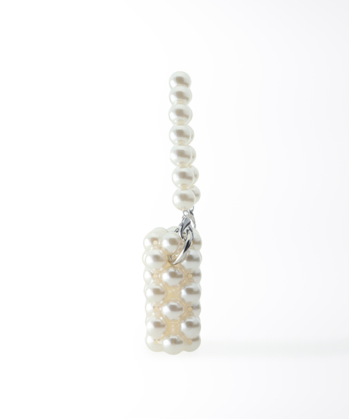 SLOBE citron.（スローブシトロン）の「SLOBE citron. ボールビーズミニBAG（ショルダーバッグ・レディース・ホワイト/アイボリー・FREE）」の6枚目の写真