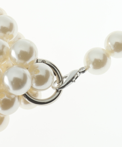 SLOBE citron.（スローブシトロン）の「SLOBE citron. ボールビーズミニBAG（ショルダーバッグ・レディース・ホワイト/アイボリー・FREE）」の9枚目の写真