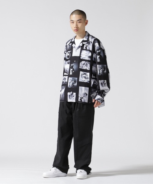 A4A（エーフォーエー）の「A4A/エーフォーエー/PHOTO L/S Shrts（シャツ/ブラウス・メンズ・ブラック・M/L）」の4枚目の写真