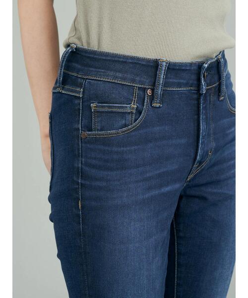 AMERICAN HOLIC(アメリカンホリック)の「【WEB限定】スキニーフィットデニム(+3cm)(デニムパンツ・レディース・ブラック/インディゴブルー/ワンウォッシュ・L/XL/XS/S/M)」の12枚目の写真