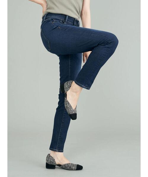 AMERICAN HOLIC(アメリカンホリック)の「【WEB限定】スキニーフィットデニム(+3cm)(デニムパンツ・レディース・ブラック/インディゴブルー/ワンウォッシュ・L/XL/XS/S/M)」の15枚目の写真