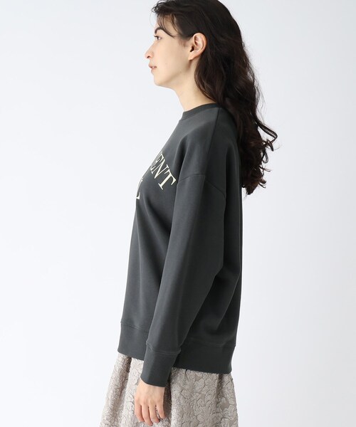 OPAQUE.CLIP（オペークドットクリップ）の「◆【C】LE MOMENT IDEAL ロゴスウェット（スウェット・レディース・ライトグレー/グレー系その他・40/38/36）」の8枚目の写真