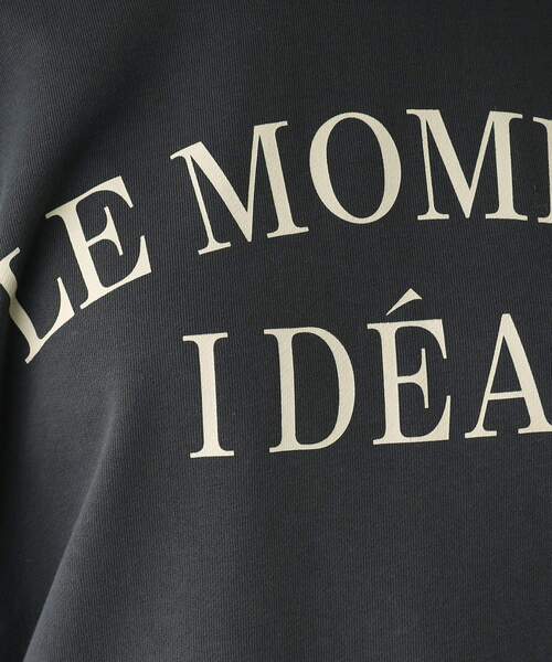 OPAQUE.CLIP（オペークドットクリップ）の「◆【C】LE MOMENT IDEAL ロゴスウェット（スウェット・レディース・ライトグレー/グレー系その他・40/38/36）」の20枚目の写真