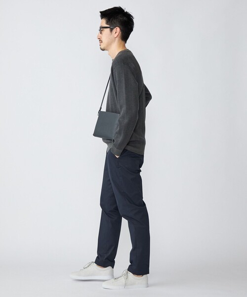 SHIPS（シップス）の「SHIPS: 〈ウォッシャブル〉12GG テックウール ジャカード クルーネック プルオーバー ニット（ニット/セーター・メンズ・ホワイト/チャコールグレー/ネイビー・LARGE/SMALL/MEDIUM/X-LARGE）」の16枚目の写真