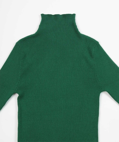 miette（ミエット）の「ﾌﾟﾁﾊｲﾈｯｸﾌｨﾝｶﾞｰﾎｰﾙﾘﾌﾞﾆｯﾄ（ニット/セーター・レディース・ブラック/ピンク/オレンジ/ブルー/グリーン・FREE）」の14枚目の写真