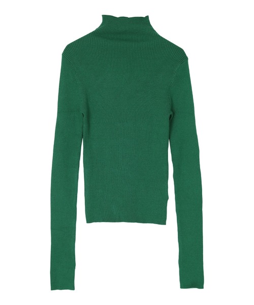 miette（ミエット）の「ﾌﾟﾁﾊｲﾈｯｸﾌｨﾝｶﾞｰﾎｰﾙﾘﾌﾞﾆｯﾄ（ニット/セーター・レディース・ブラック/ピンク/オレンジ/ブルー/グリーン・FREE）」の13枚目の写真