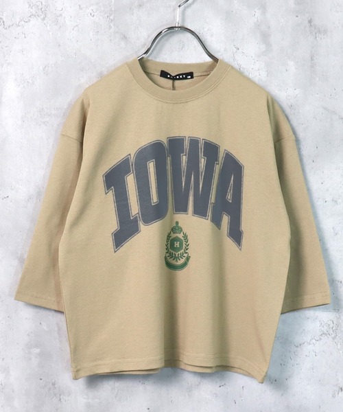 THE CASUAL(カジュアル)の「【USコットン100%】プリント長袖Tシャツ(Tシャツ/カットソー・キッズ・ブラック/ブラウン/チャコール/グレー系/オフホワイト/ダークグリーン/ベージュ系/ベージュ/ブルー/ネイビー/杢グレー/ダークグリーン系・120cm/140cm/160cm/110cm/130cm/150cm)」の8枚目の写真