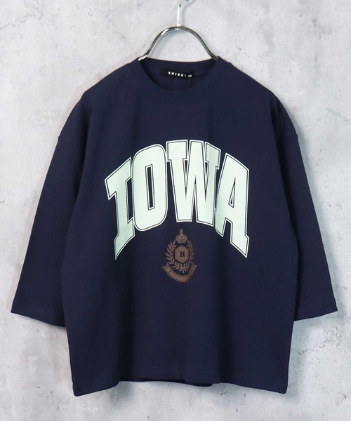 THE CASUAL(カジュアル)の「【USコットン100%】プリント長袖Tシャツ(Tシャツ/カットソー・キッズ・ブラック/ブラウン/チャコール/グレー系/オフホワイト/ダークグリーン/ベージュ系/ベージュ/ブルー/ネイビー/杢グレー/ダークグリーン系・120cm/140cm/160cm/110cm/130cm/150cm)」の11枚目の写真