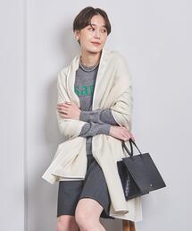 ASAUCE MELER | ＜ASAUCE MELER＞LTH/TRIM カシミヤ ストール(ストール/ショール)