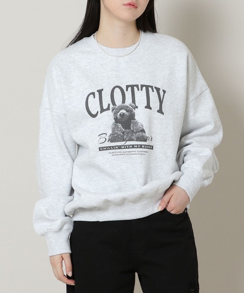 CLOTTY（クロッティ）の「CLOTTY／ARCH BEAR プルオーバー 2166667（スウェット）」 - WEAR