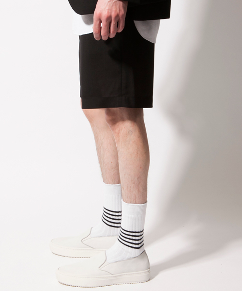 MONKEY TIME（モンキータイム）の「＜monkey time＞ ∴ TW/TRO EASY SRT/ショーツ ◆（その他パンツ・メンズ・ブラック・SMALL/MEDIUM/LARGE）」の4枚目の写真