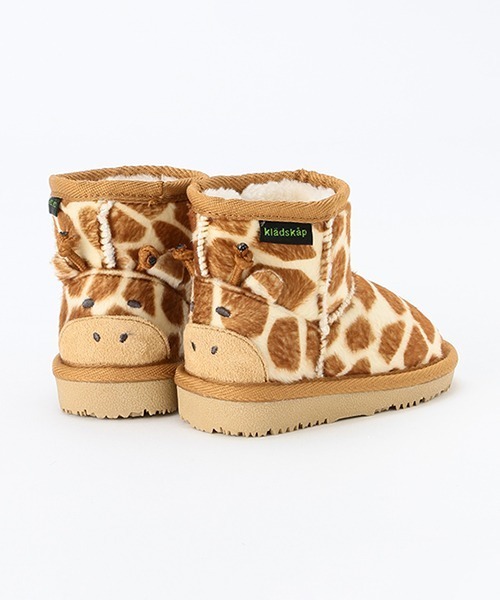 kladskap(クレードスコープ)の「アニマルブーツ(ブーツ・キッズ・グレー/ベージュ・15cm/16cm/14cm/18cm/17cm)」の7枚目の写真