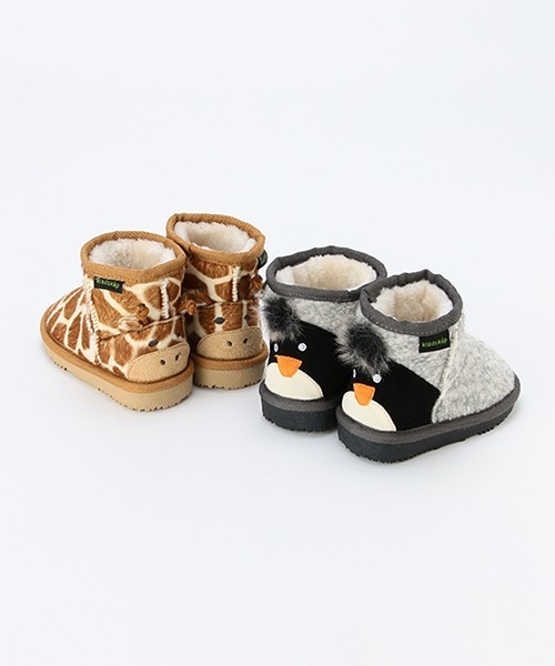 kladskap(クレードスコープ)の「アニマルブーツ(ブーツ・キッズ・グレー/ベージュ・15cm/16cm/14cm/18cm/17cm)」の15枚目の写真